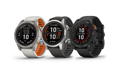 Garmin Fenix 7 Range - Versatile Adventure Watches Offering Advanced Tracking, Fitness Insights, and Rugged Elegance.