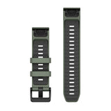 Garmin QuickFit 22 - Willow / Graphite Silicone Band