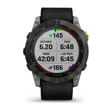 Garmin Enduro 2 with Black UltraFit Nylon Strap